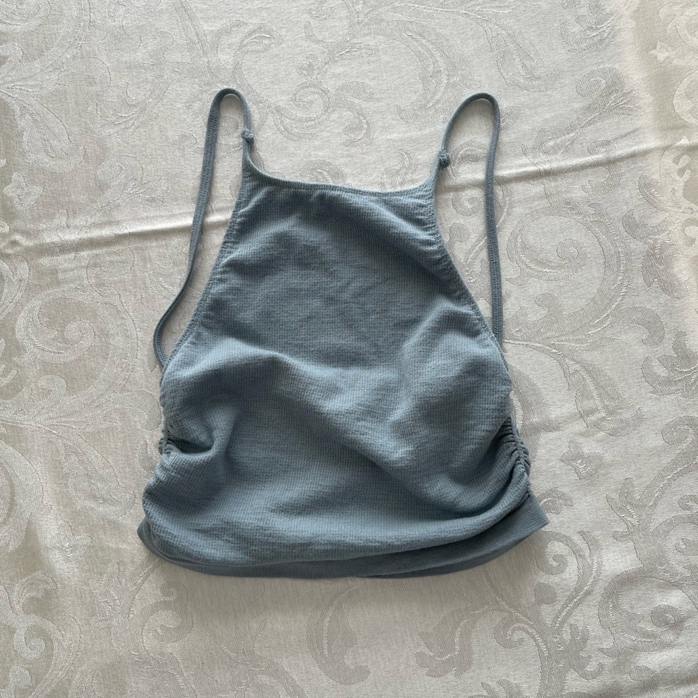 Out from under matchpoint seamless ruched bra top